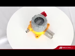 เครื่องตรวจจับการรั่วไหลของก๊าซอุตสาหกรรมที่ติดตั้ง ผลิต 18ma สําหรับสารพิษและสารติดไฟ