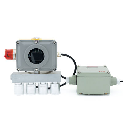 ซื้อ เครื่องตรวจจับการรั่วไหลของก๊าซแบบติดตั้งบนผนังสำหรับอุตสาหกรรม 4-20mA เครื่องวิเคราะห์ออกซิเจน online manufacture