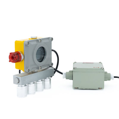 ซื้อ เครื่องตรวจจับการรั่วไหลของก๊าซแบบติดผนังสำหรับอุตสาหกรรม 4-20mA เครื่องตรวจจับการรั่วไหลของก๊าซ H2S online manufacture